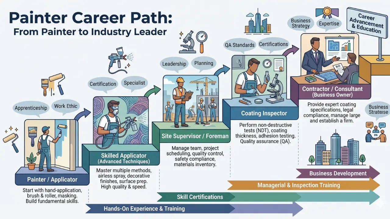 Painter career ladder